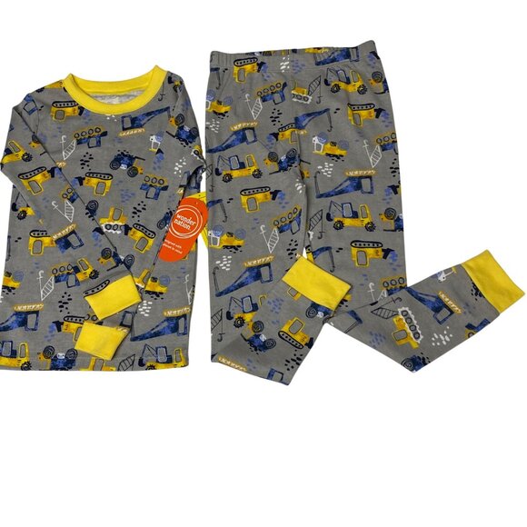 Wonder nation Snug Fitting boys Long Sleeve Pajama Sets Size 2T Nwt - Picture 3 of 5
